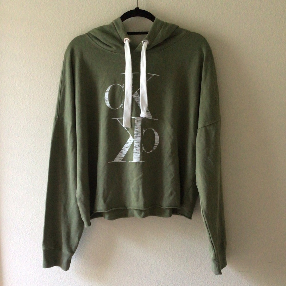 **SOLD** Calvin Klein Jeans Hoodie Mirrored Logo